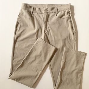 Old Navy Go Dri Athletic Stretch Khaki Pant